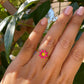 Anello con fiore in 12 colori