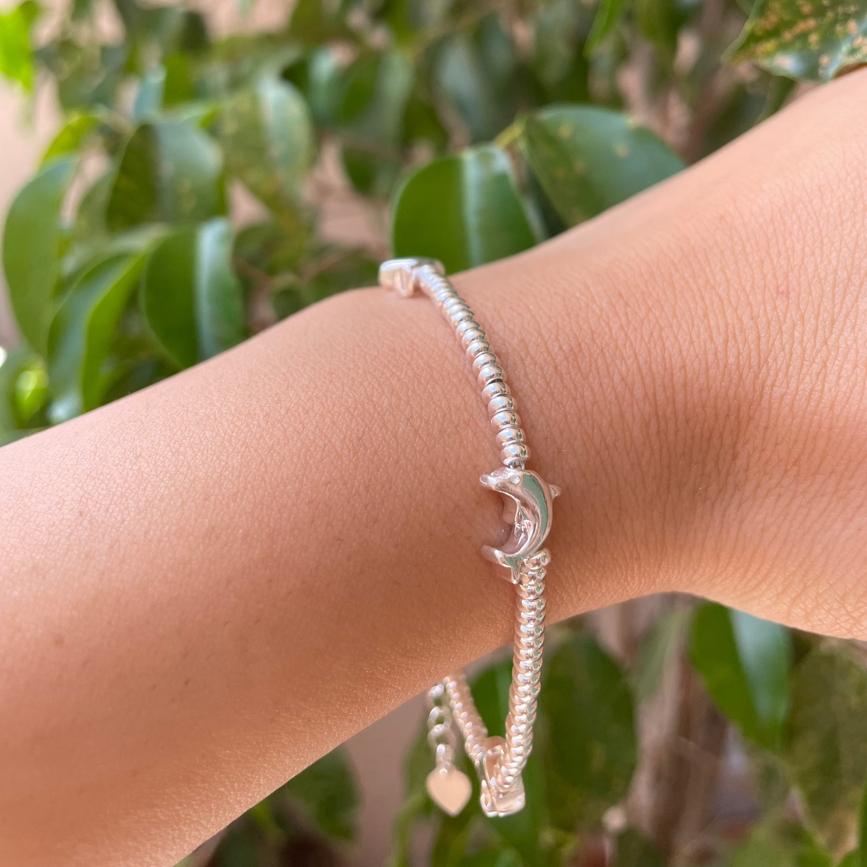 Bracciale con delfini