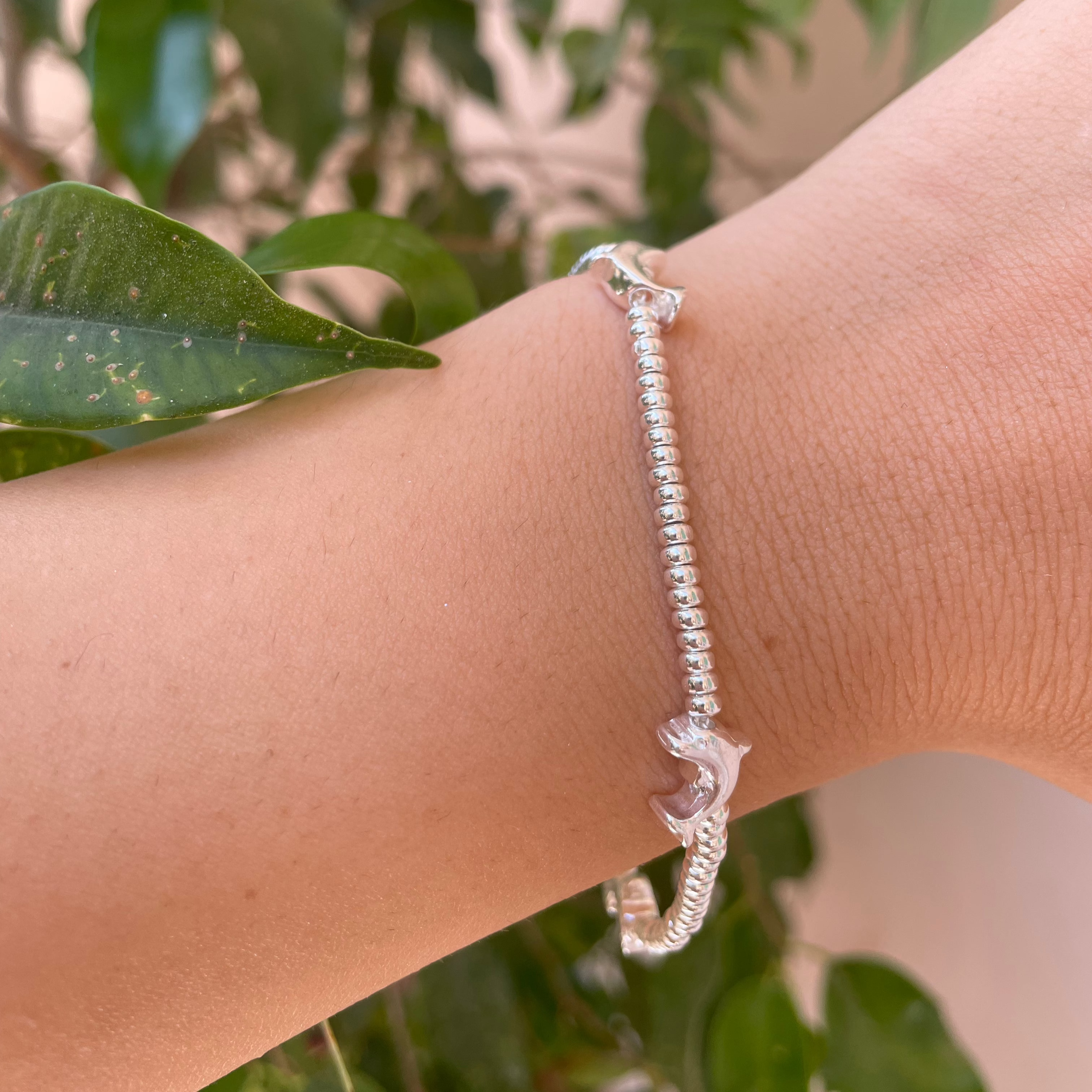 Bracciale con delfini