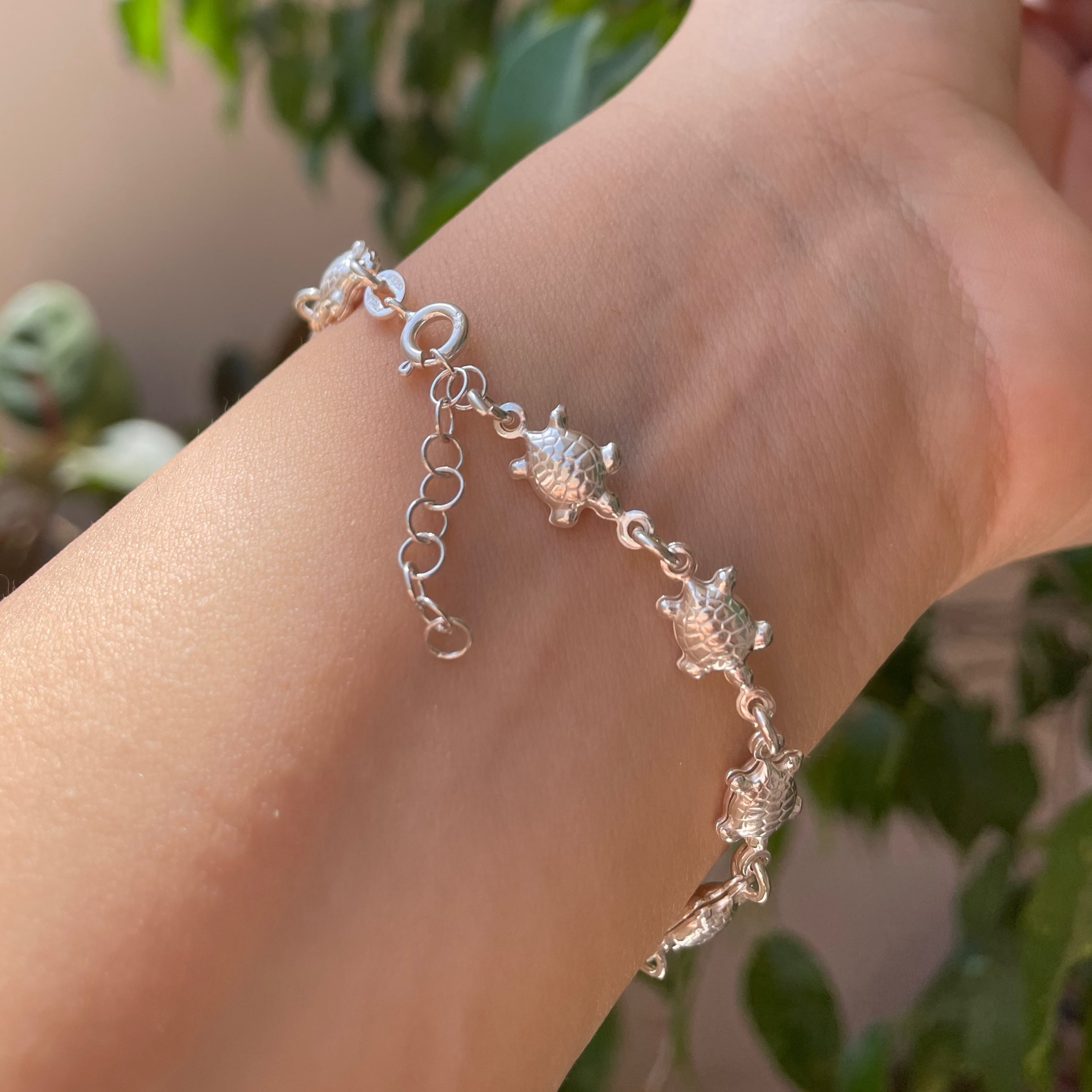 Bracciale con tartarughe