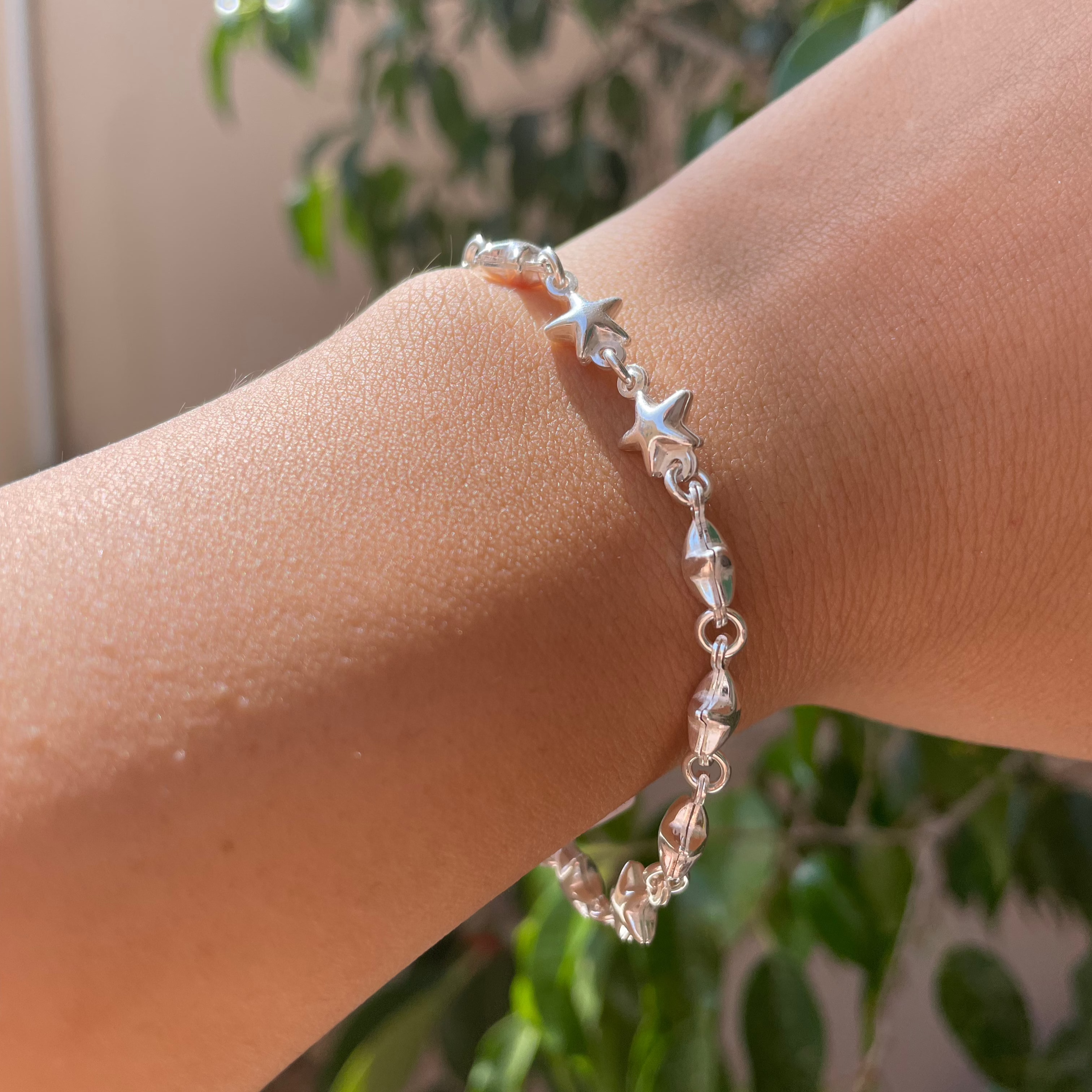 Bracciale con stelle