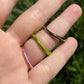 Anello fascia in 3 colori