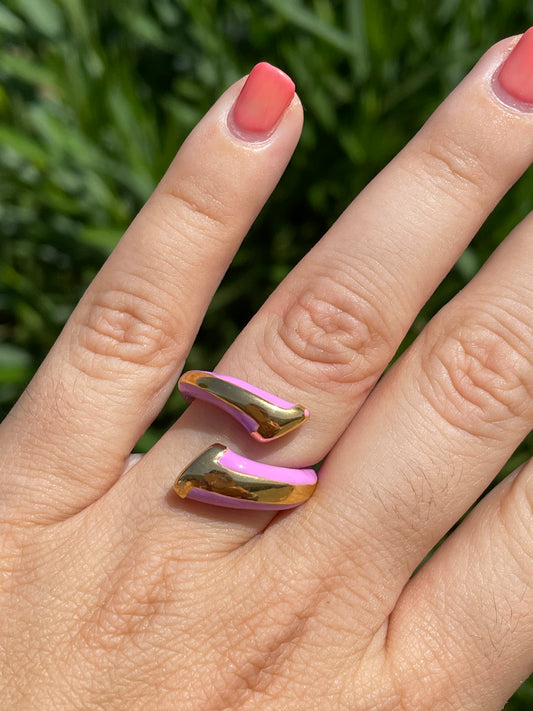 Anello fascia in 3 colori