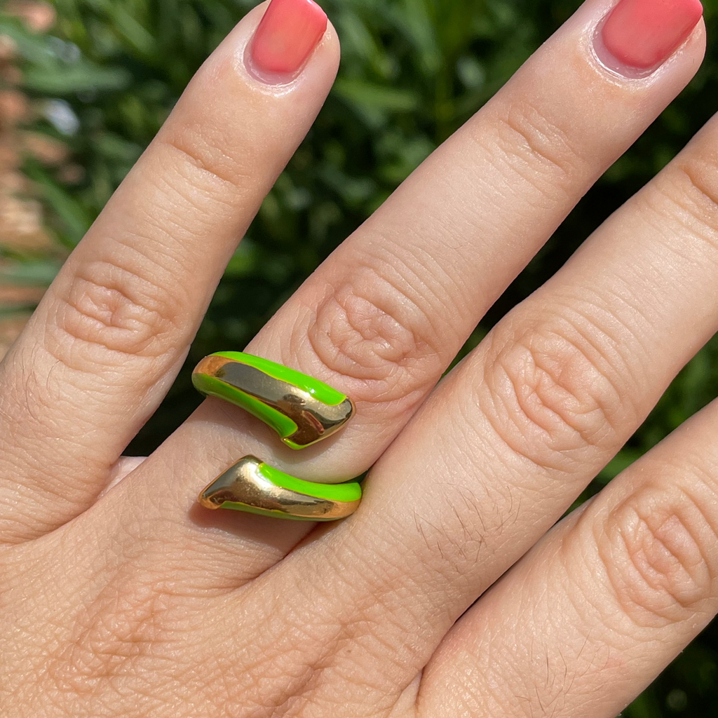Anello fascia in 3 colori