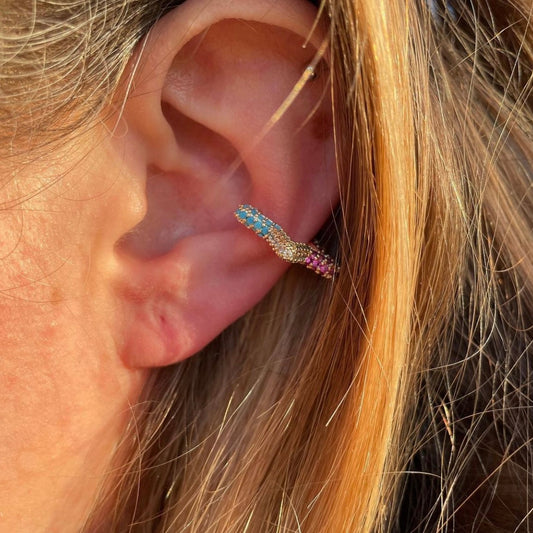 Ear cuff stella in 7 colori