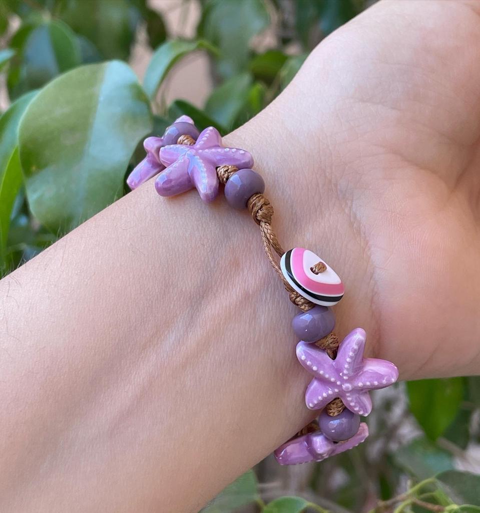 Bracciale stella marina in 5 colori