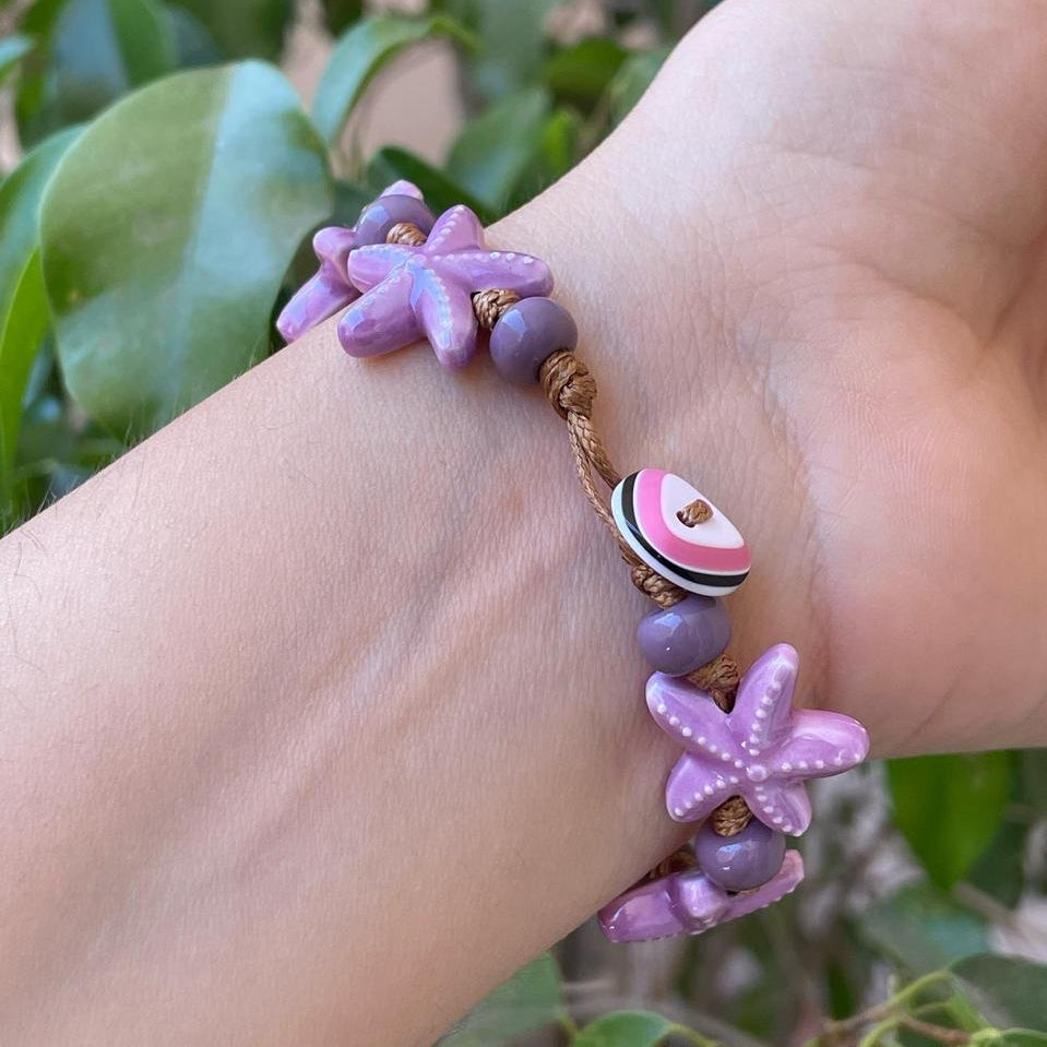 Bracciale stella marina in 5 colori