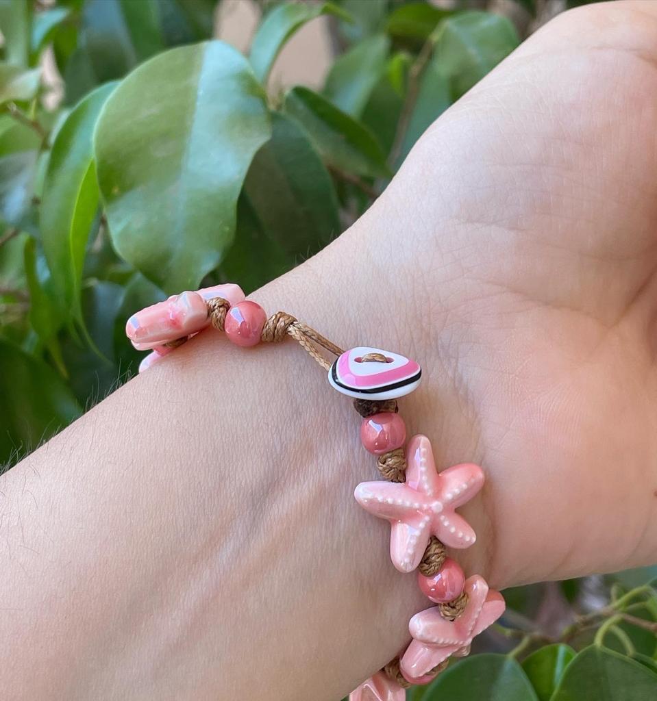 Bracciale stella marina in 5 colori