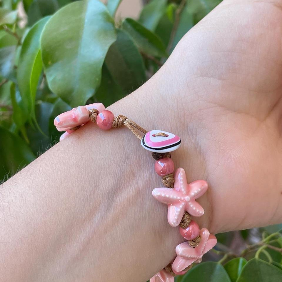 Bracciale stella marina in 5 colori