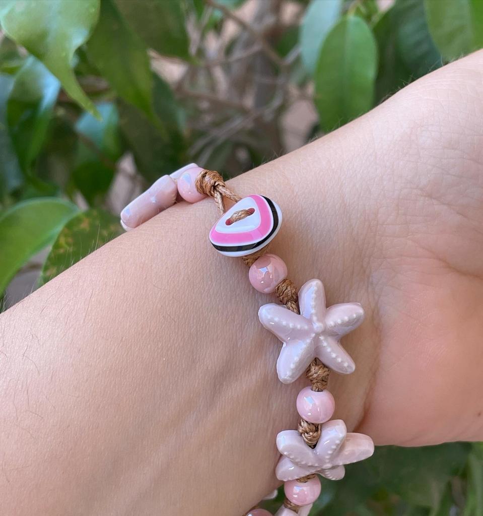 Bracciale stella marina in 5 colori