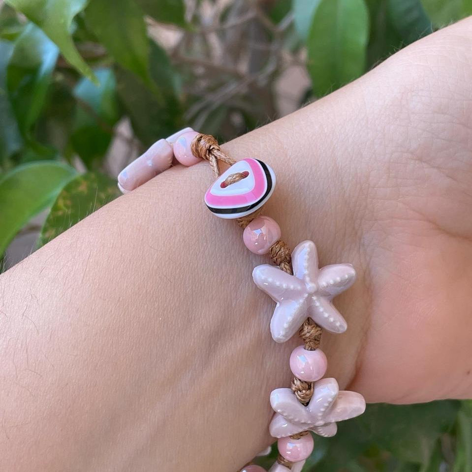 Bracciale stella marina in 5 colori