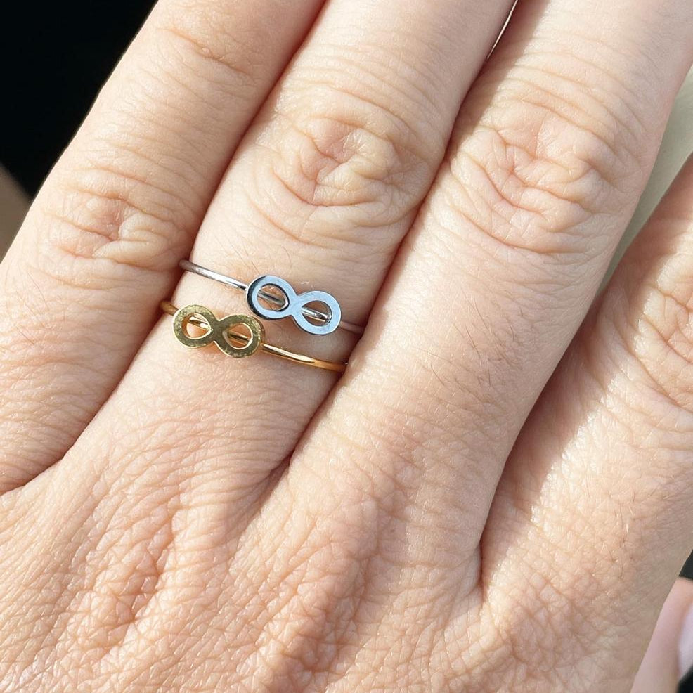 Anello infinito in 2 colori