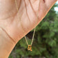 Collana con segno zodiacale in 2 colori