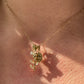 Collana rosa, punto luce e ritratto in 2 colori