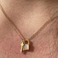 Collana chiave con lucchetto