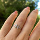 Anello con segno zodiacale in 2 colori