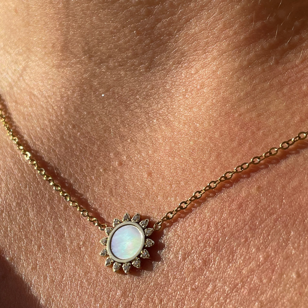 Collana piccolo sole in 2 colori