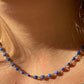 Collana con occhio di Allah blu