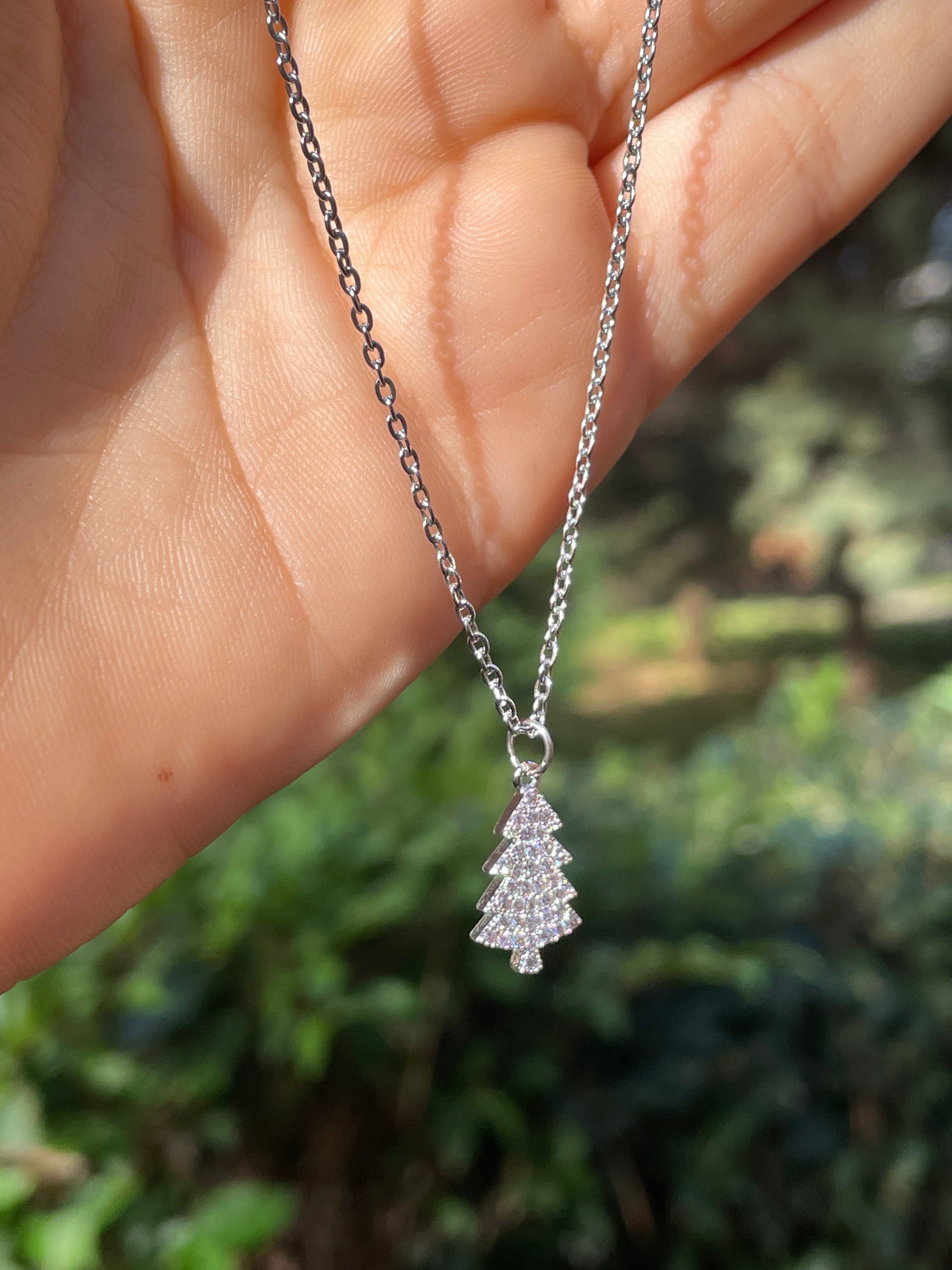 Collana con albero di Natale