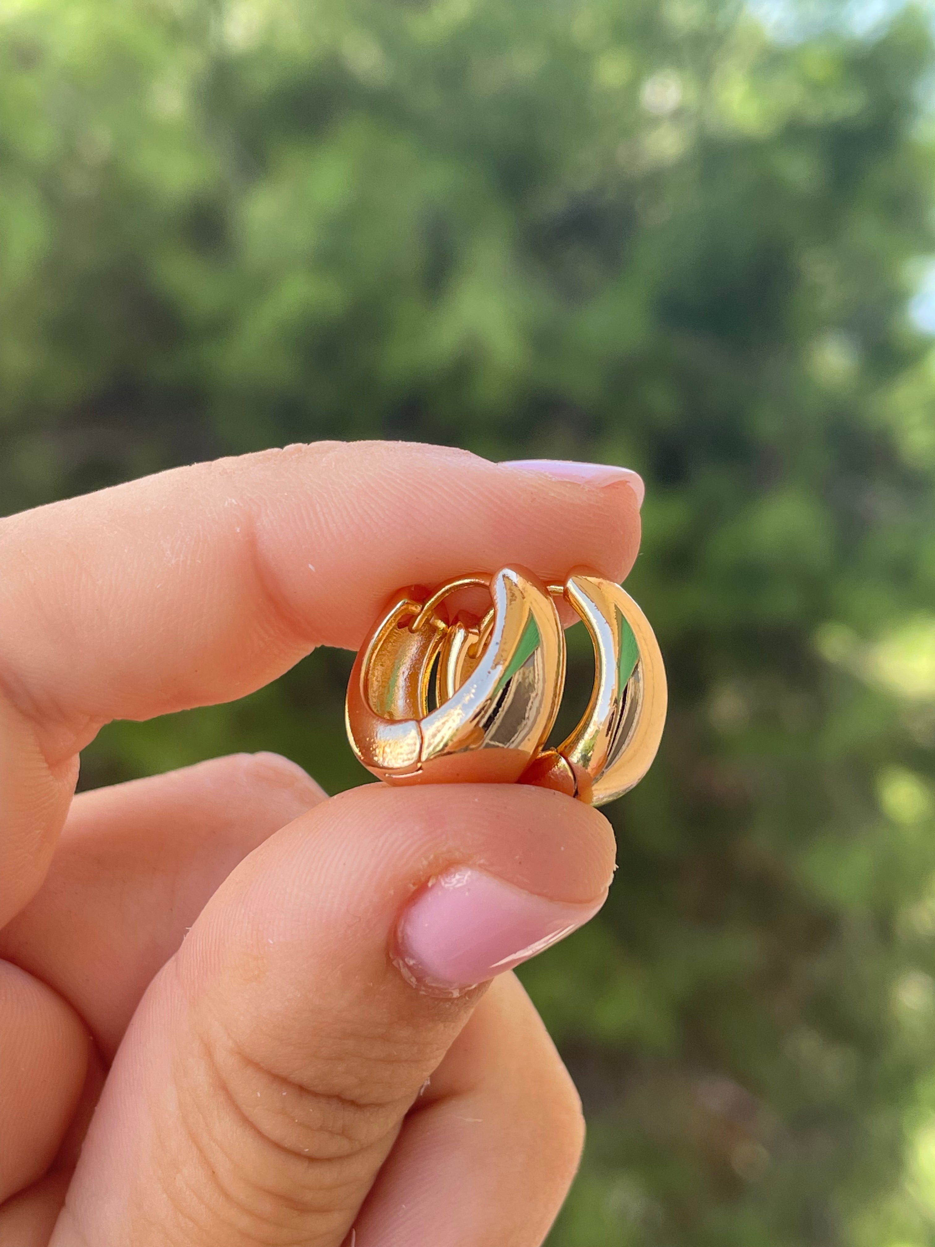Cerchietti piccoli bombati in 2 colori