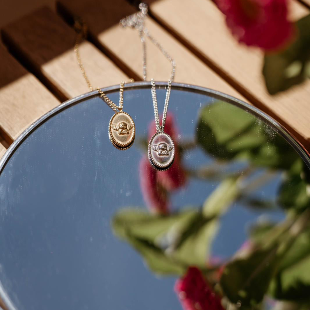 Collana angioletto in 2 colori