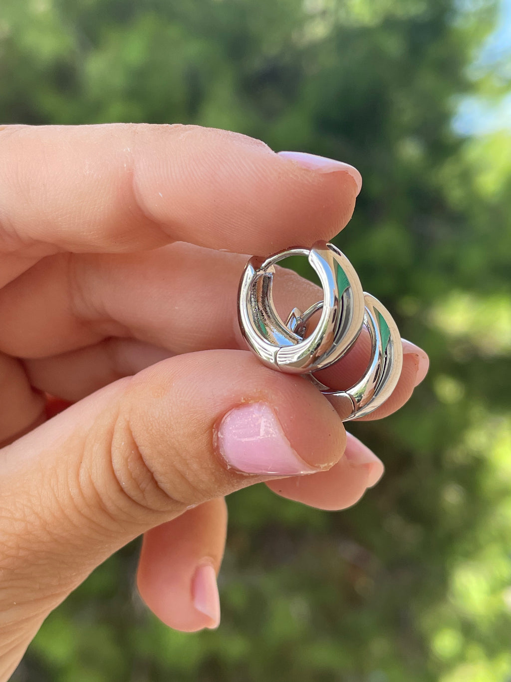 Cerchietti piccoli bombati in 2 colori