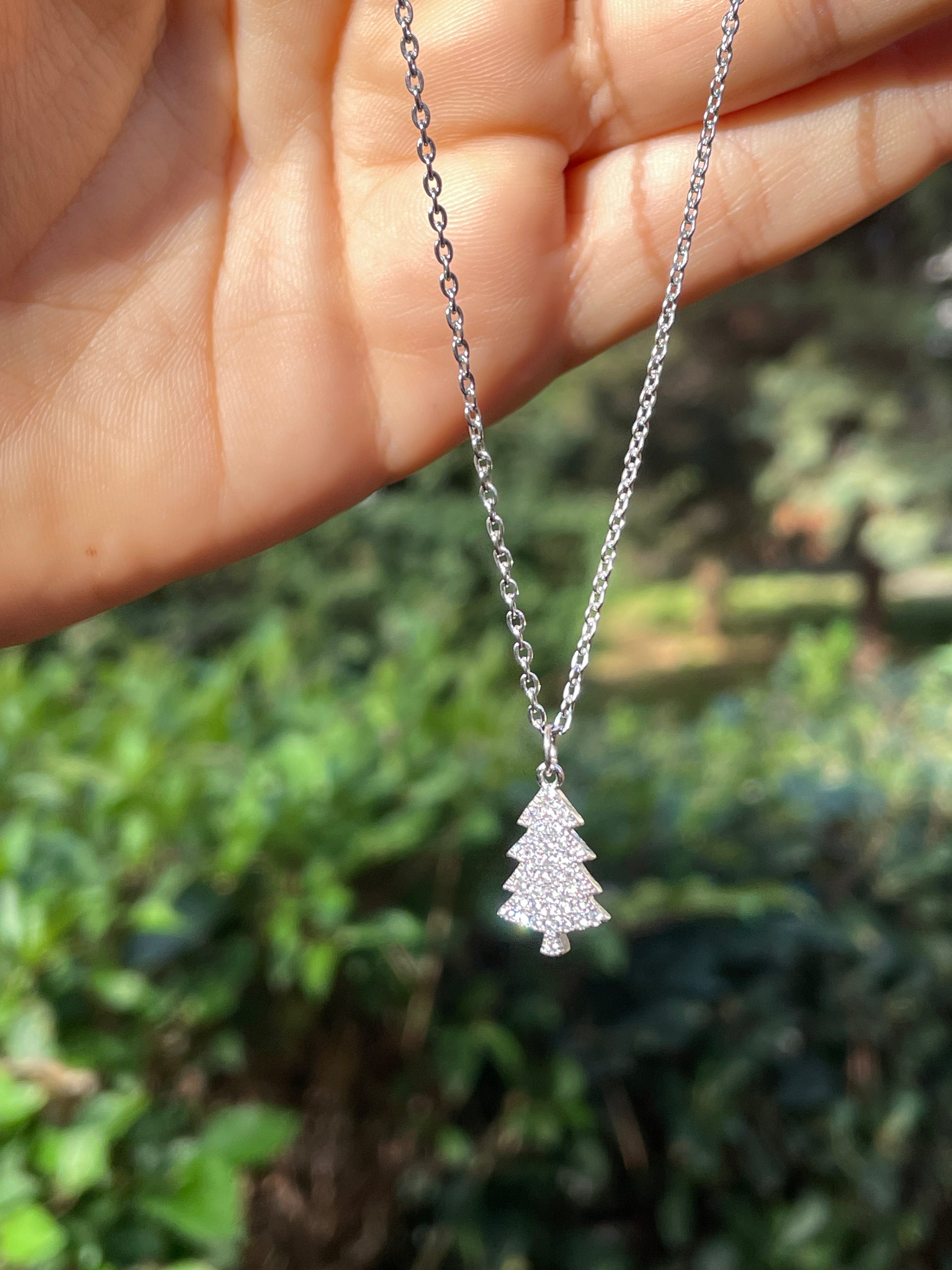 Collana con albero di Natale