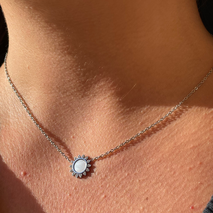 Collana piccolo sole in 2 colori