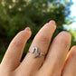 Anello con segno zodiacale in 2 colori