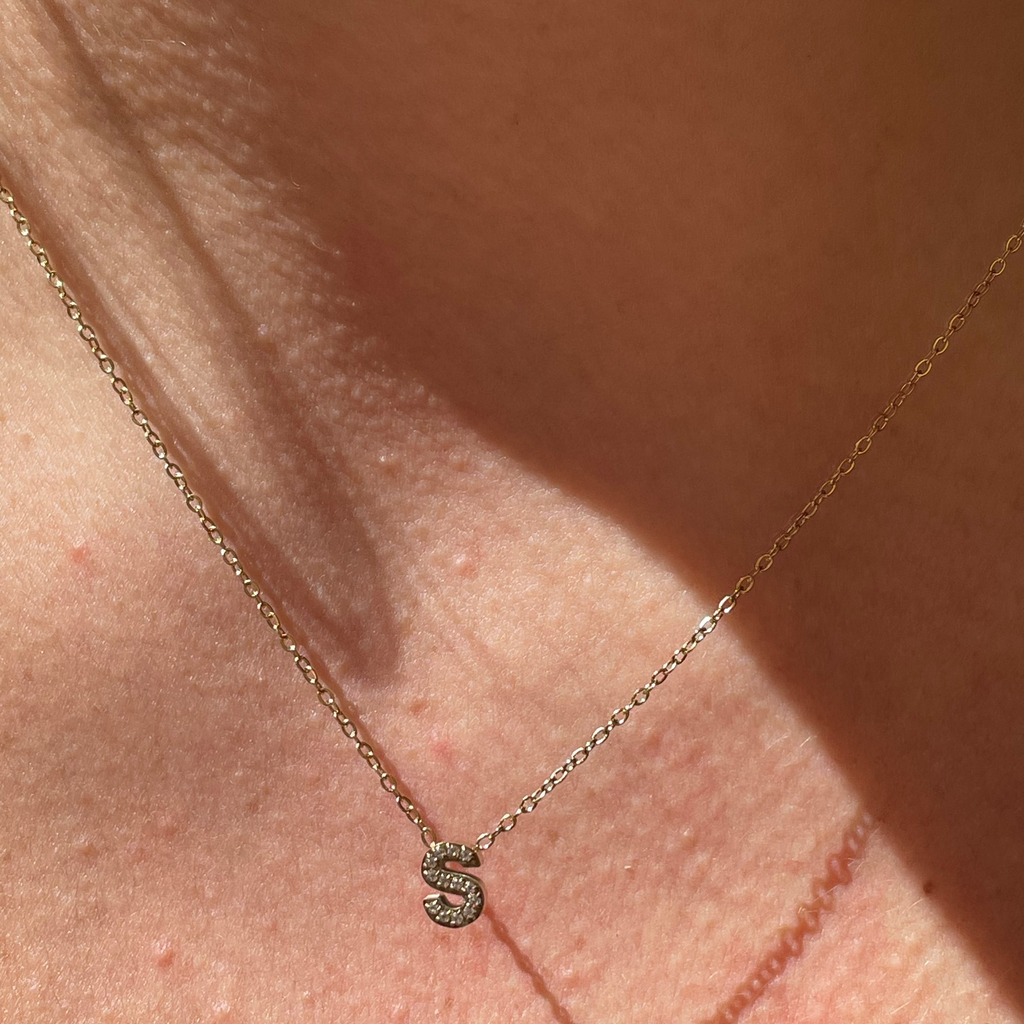 Collana letterina in 2 colori