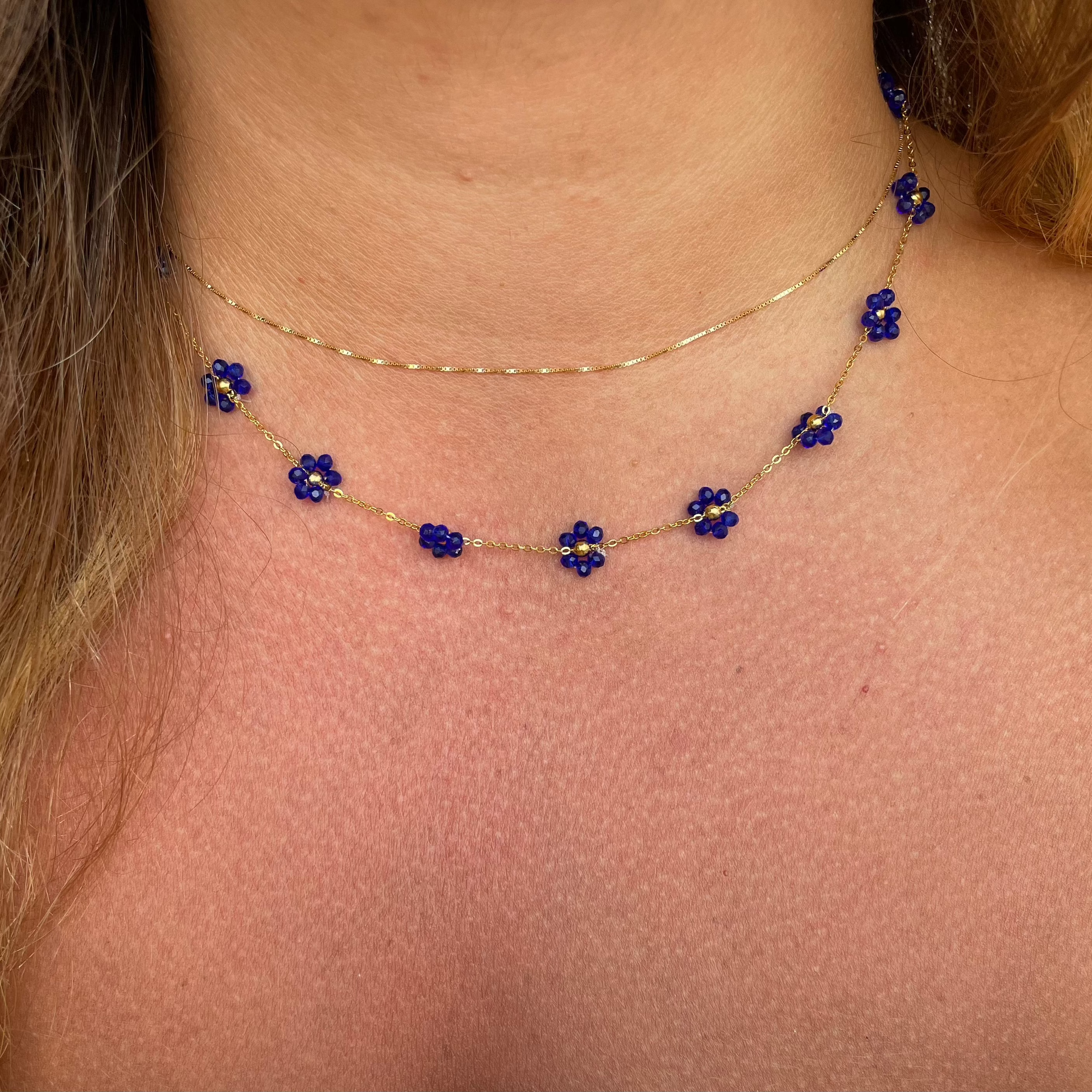 Collana flora in 23 colori