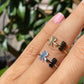 Anello con bimbi in 2 colori