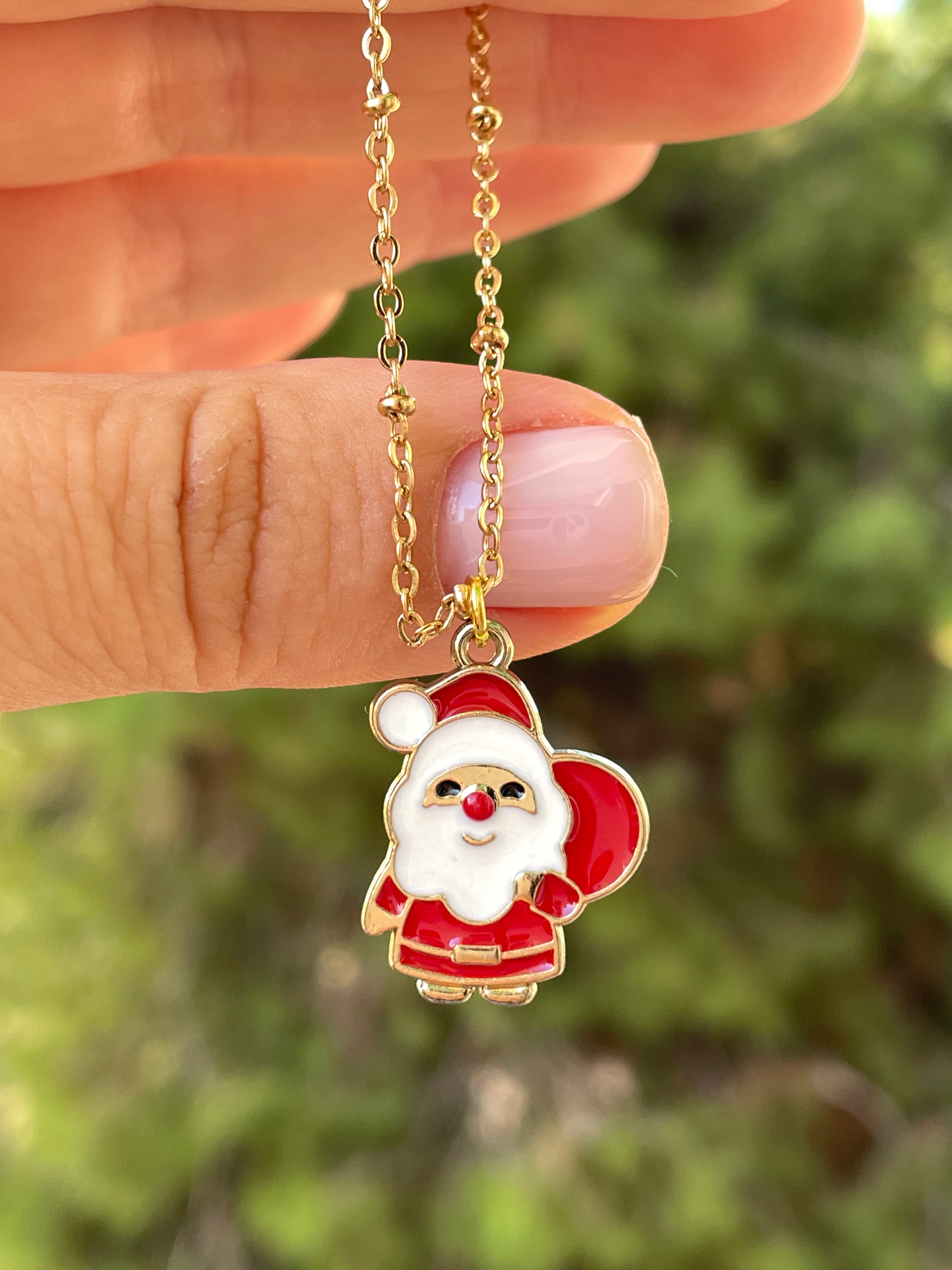 Collana con Babbo Natale