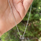 Collana con segno zodiacale in 2 colori