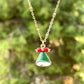 Collana con campana natalizia