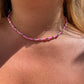 Collana con perline e stelle in 2 colori