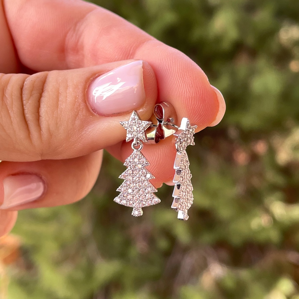 Orecchino albero di Natale