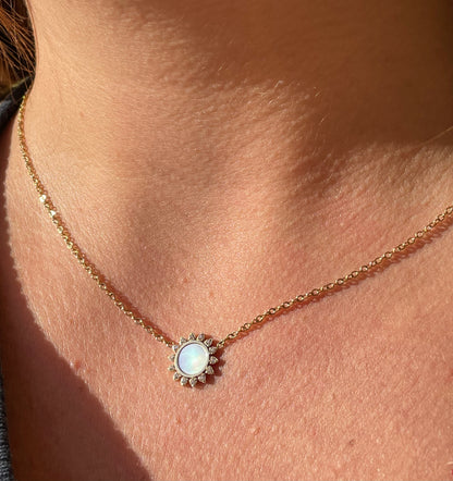 Collana piccolo sole in 2 colori