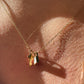 Collana chiave con lucchetto