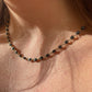 Collana con occhio di Allah nero e dorato