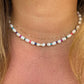 Collana con perle e perline colorate