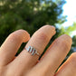 Anello con segno zodiacale in 2 colori