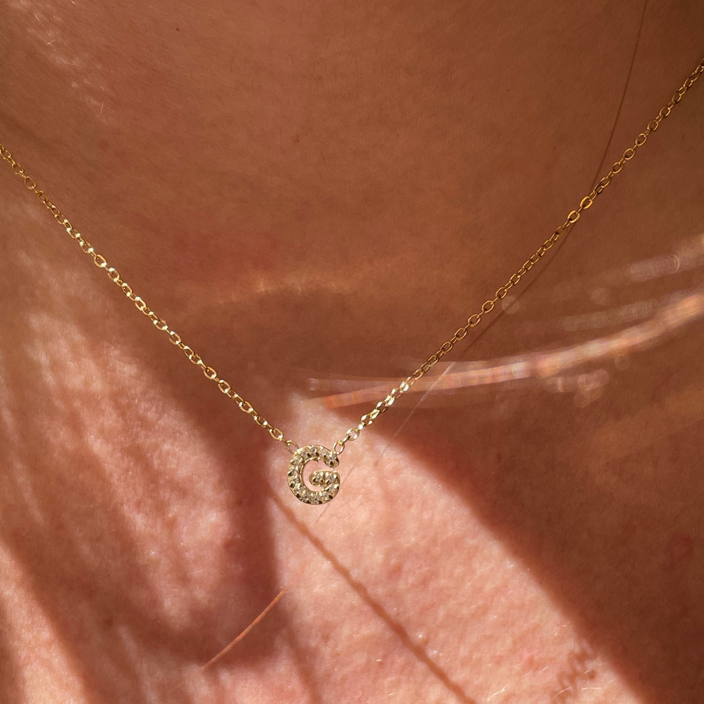 Collana letterina in 2 colori